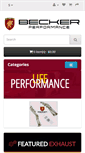 Mobile Screenshot of beckerperformance.com